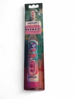 Spinbrush Kids Mermaid Electric Toothbrush - Pink / Teal